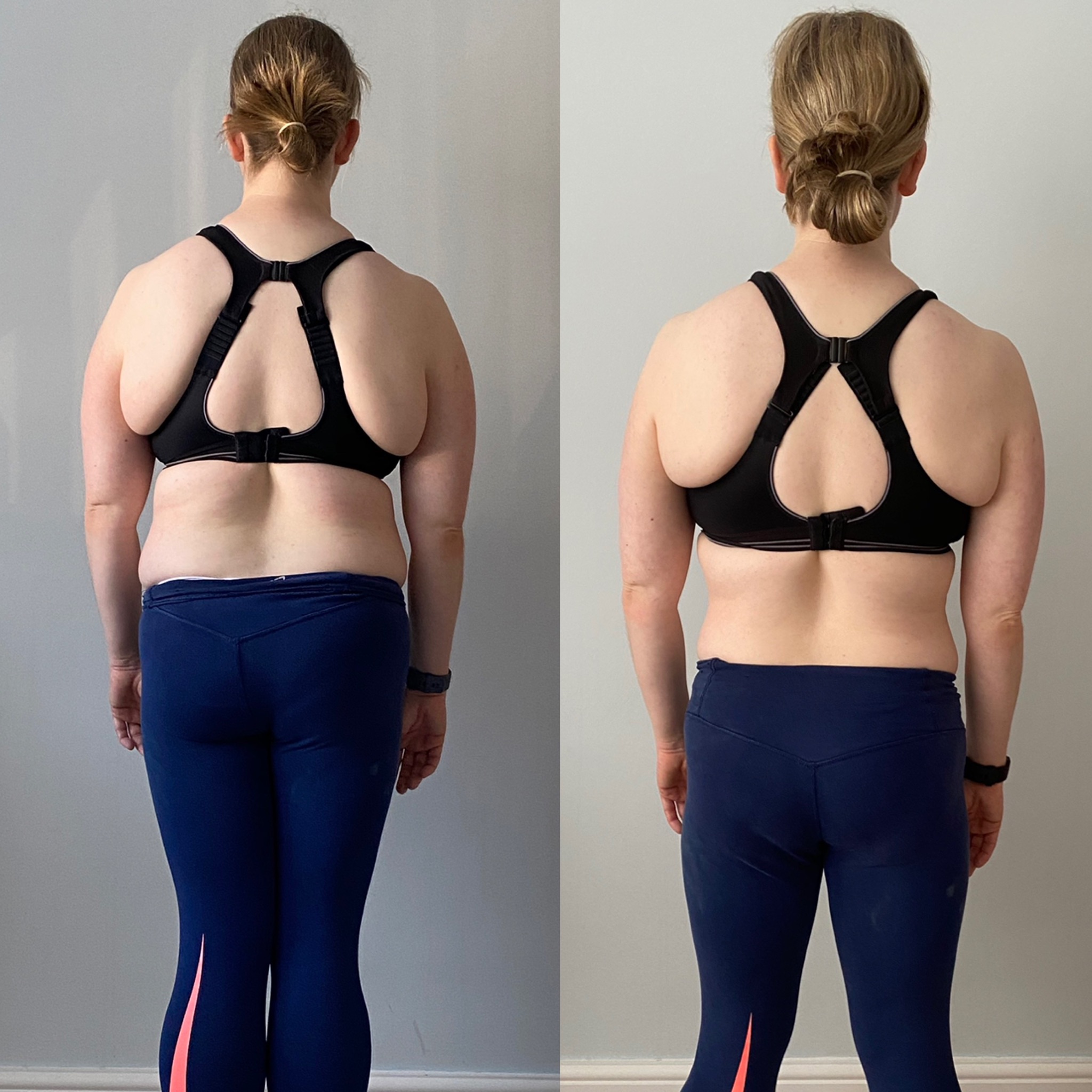 Month 4 progress back