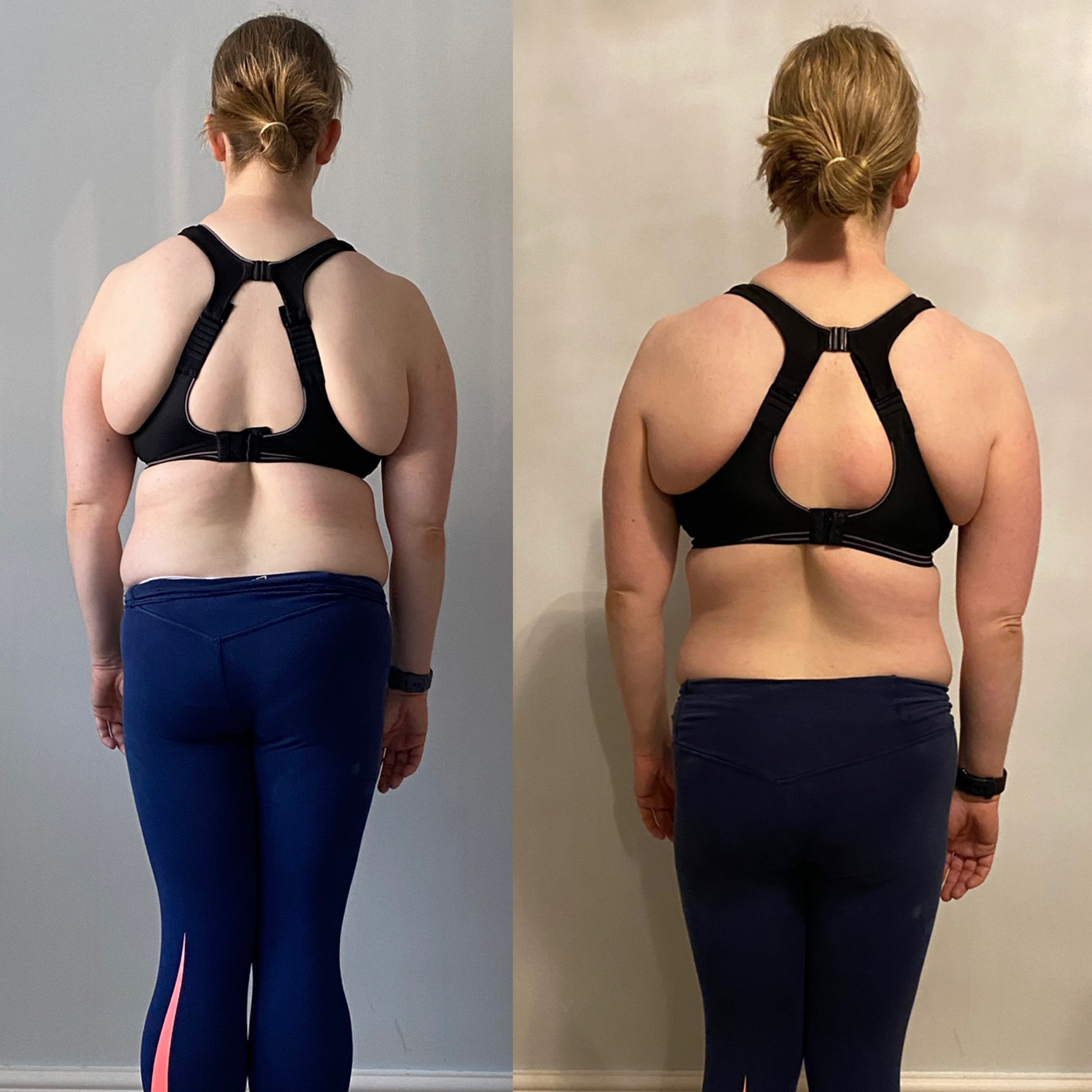 Week 1 vs 8 - Back Progress Week 1 vs 8 - Back Progress