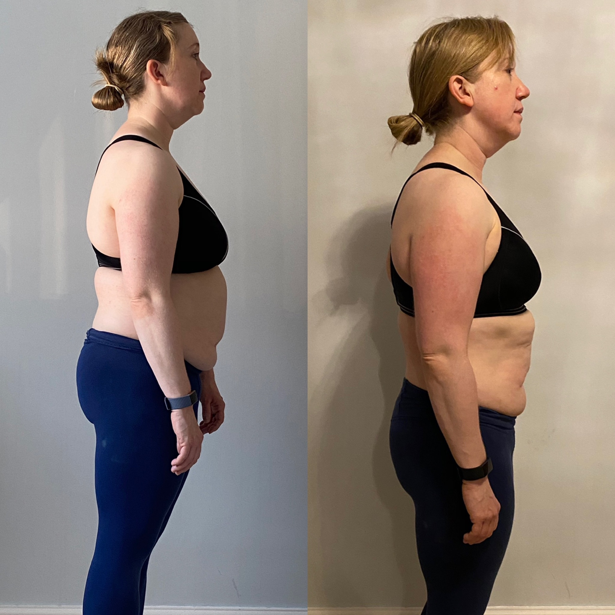 Week 1 vs 8 - Side Progress Week 1 vs 8 - Side Progress